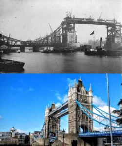 بين الماضي والحاضر - جسر البرج في لندن